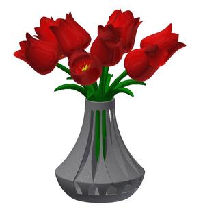 Decorative flower plant vase