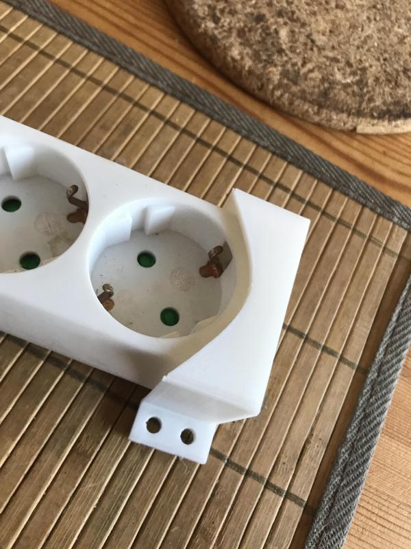 Power strip holder