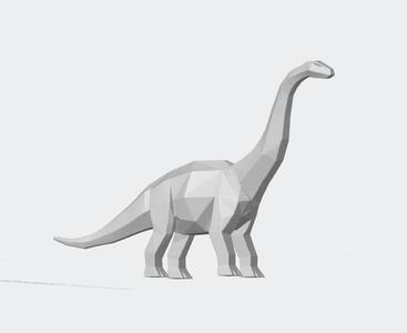 diplodocus lowpoly