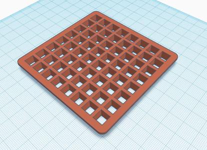 Gridfinity Brush Organizer