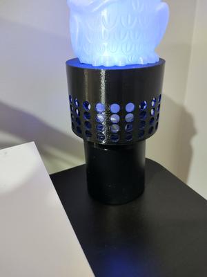 Cylinder Lamp Shade + Stand