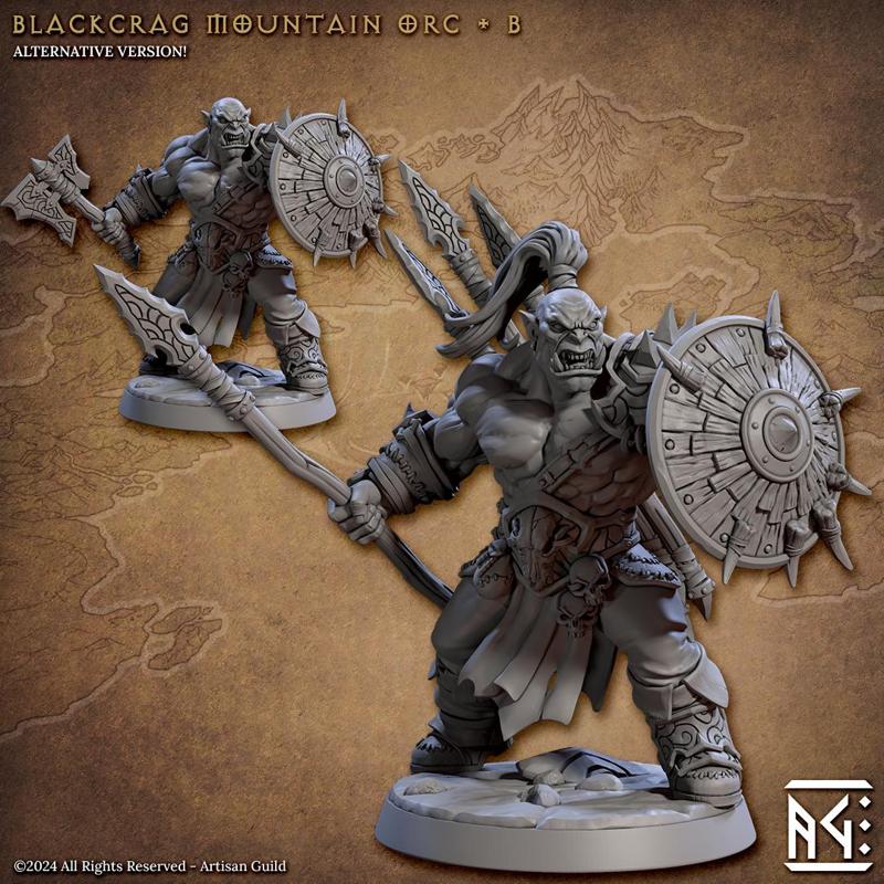 Blackcrag Mountain Orc - B (Blackcrag Orcs)
