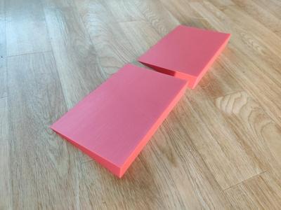 Wheelchair doorstep ramp