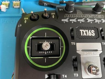 RadioMaster TX16S - Gimbal lowering plates