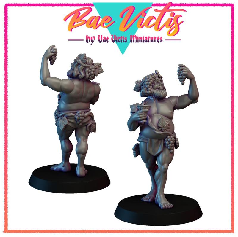 Bae Victis : Bacchus 32MM and 75MM [PRE-SUPPORTED]