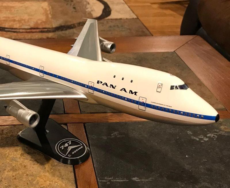 Boeing 747 Stand With Logo