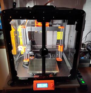 Frontdoor (sheets and support) for Original Prusa Enclosure - redrawn