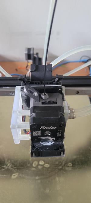 Ender 3 Sprite extruder mount with Klack Ender