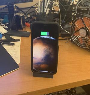 Wireless phone charger stand