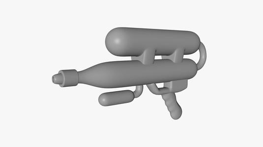 Stylized Toy Gun