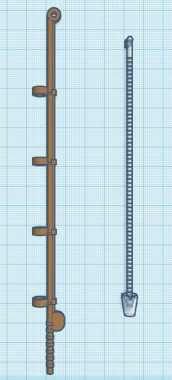 Fishing Rod Chop Stick Holder