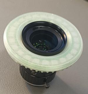 RPi HQ cam lens ring light.