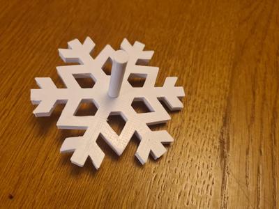 Snowflake Dreidel