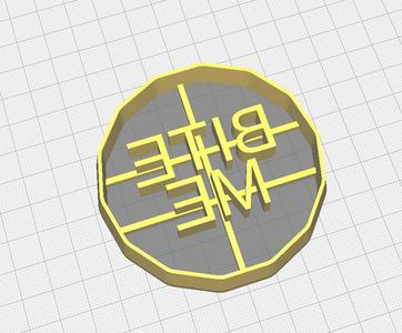 Bite Me Cookie Cutter
