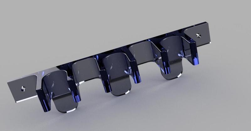 Old-style drill holder