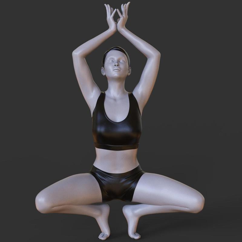 Yoga Pose - Toe Stand