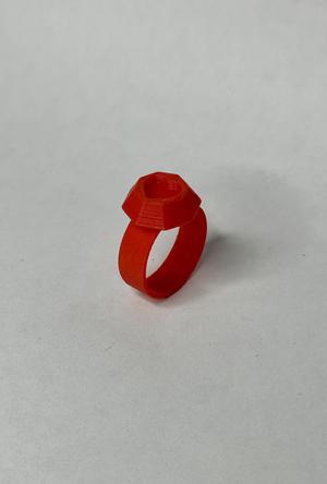 Valentines Day Heart Ring