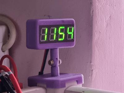 2 Cases for Adafruit 0.56" 7 segment display and backpack