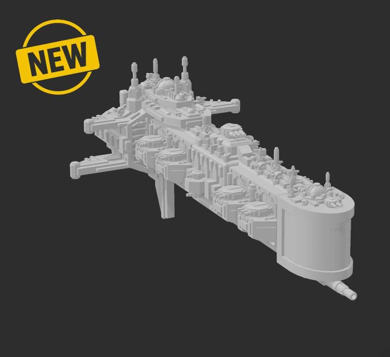 Imperial Light Cruiser - Dicursius Class