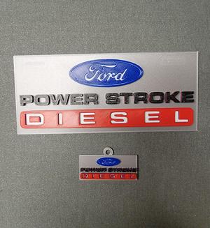 Ford sign and keychain