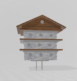 Purple Martin bird Condo
