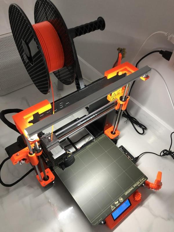 Removable Prusa I3 MK3 and MK3s LED Light Bar