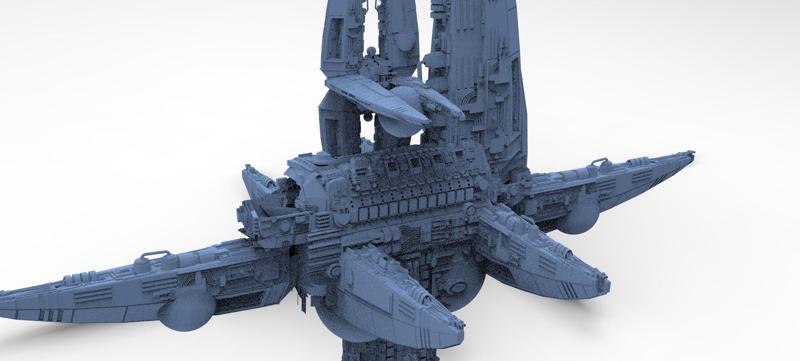 Wraith Interceptor architecture Mothership 3
