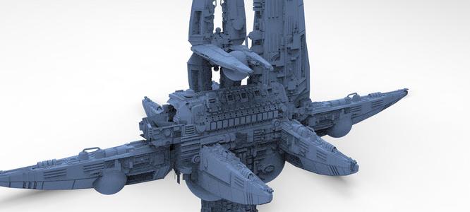 Wraith Interceptor architecture Mothership 3