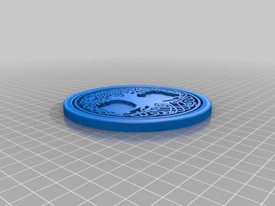 Celtic Tree of Life Coaster