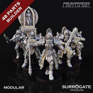 Daughters of Dawn Daughters Squad, Surrogate Miniatures April 2024 Modular Unit