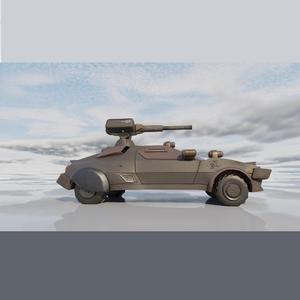 EMC Rail-9000 Weaponised Car