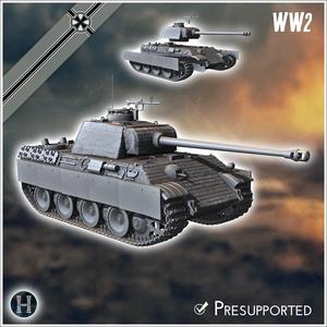 Panzer V Panther Ausf. G (open hatch version included) - Germany Eastern Western Front Normandy Italy Berlin Bulge WWII