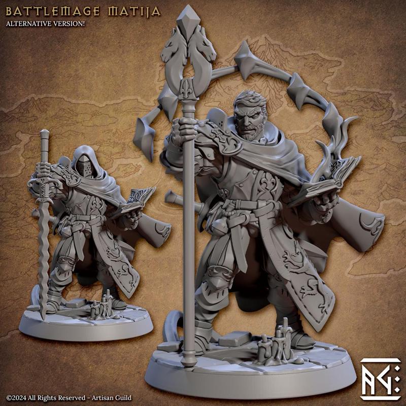 Battlemage Matija - The Pious (Vanguard Fighters Guild)