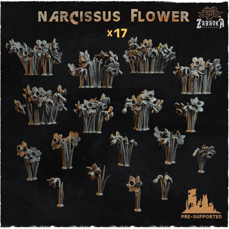 Narcissus  flower - Basing Bits 2.0