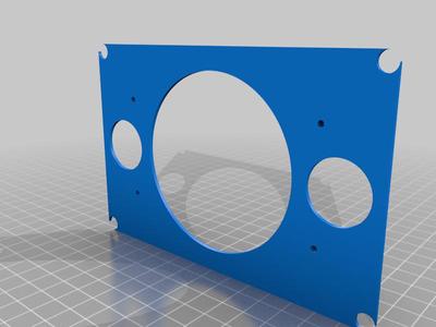 Commodore Amiga PSU 312503-03-13111 mounting plate for Meanwell RPT-60B PSU