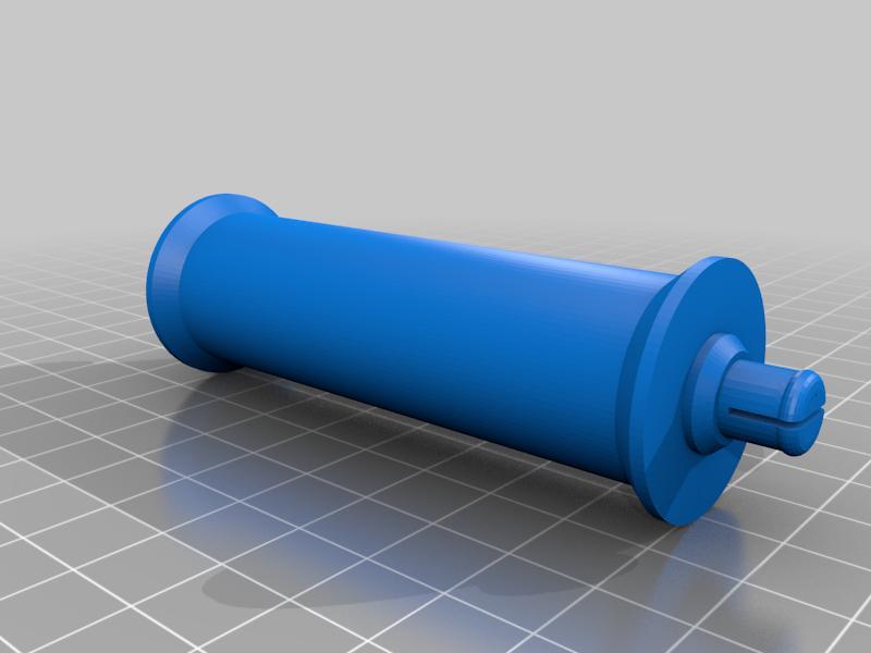 Separated the roller and the roller holder