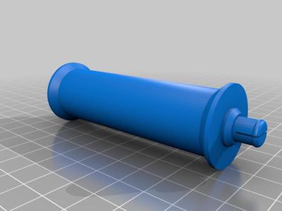 Separated the roller and the roller holder