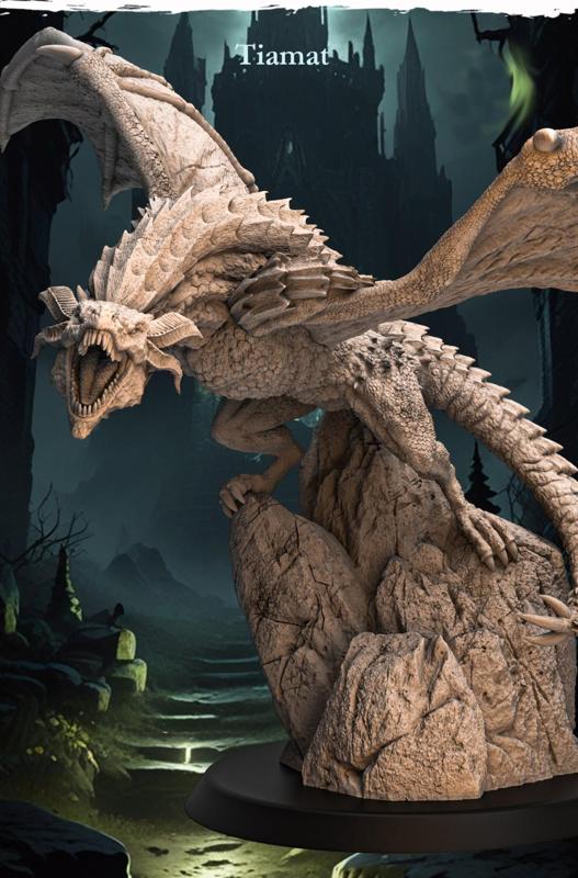 PRE-SUPPORTED Tiamant - 32mm - DnD