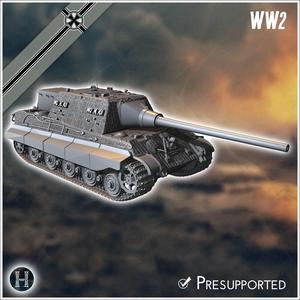 Jagdpanzer VI Jagdtiger 128mm Pak L/66 - Germany Eastern Western Front Normandy Stalingrad Berlin Bulge WWII