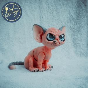Larry The Sphynx Cat