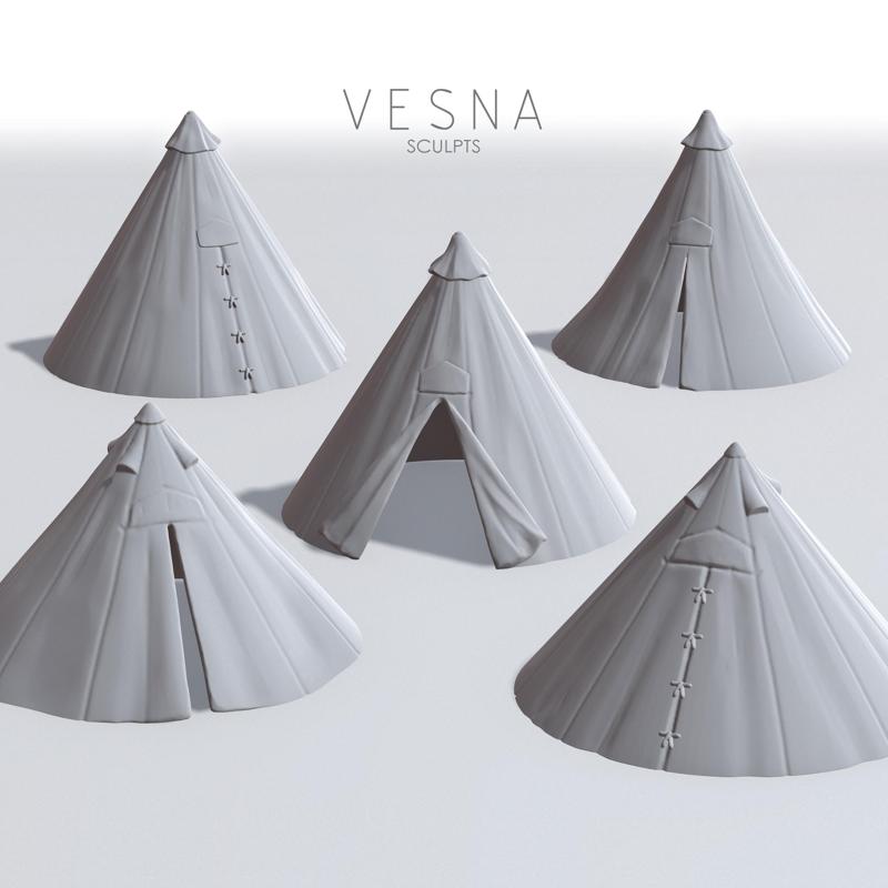 19TH CENTURY BELL TENT