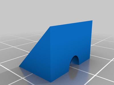 Drawer support wedge