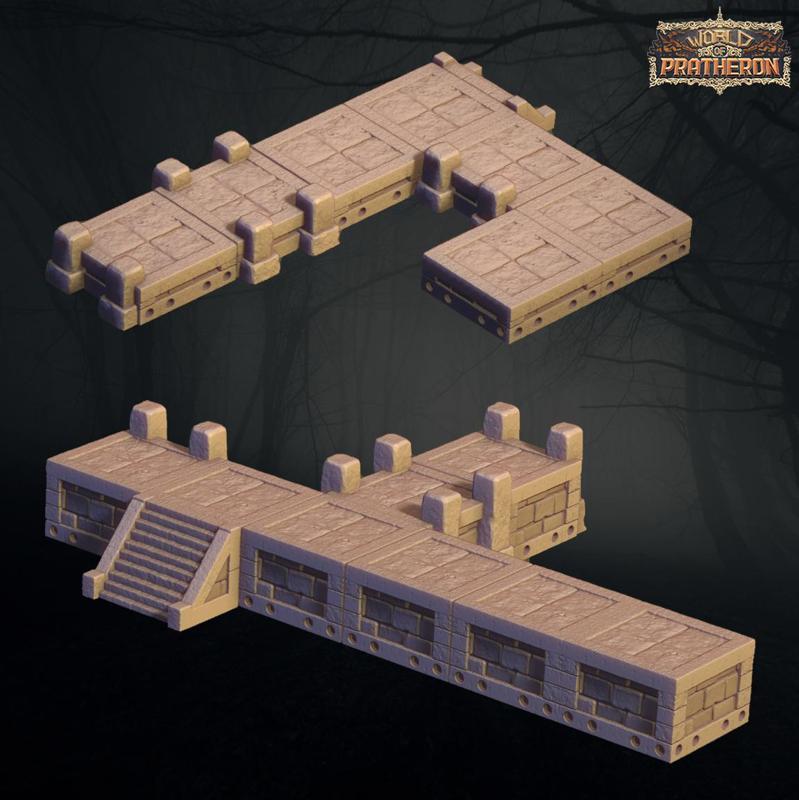 Ancient city of the great pharaohs 2 - Stone Dock (Modular)
