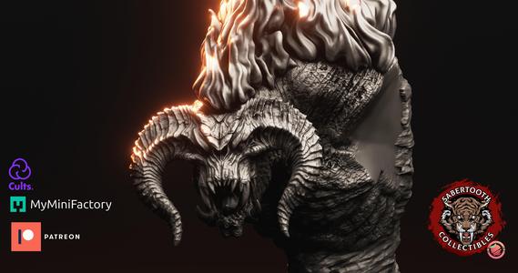 Balrog Bust