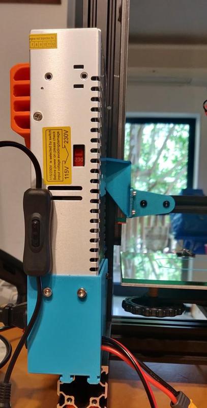 4040 Power supply  mount