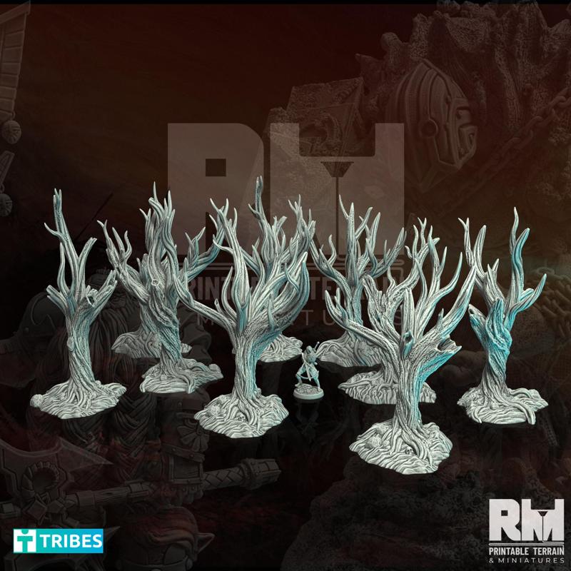 Battlefields: Badlands Desert Trees
