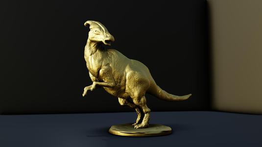 Parasaurolophus Dinosaur STL