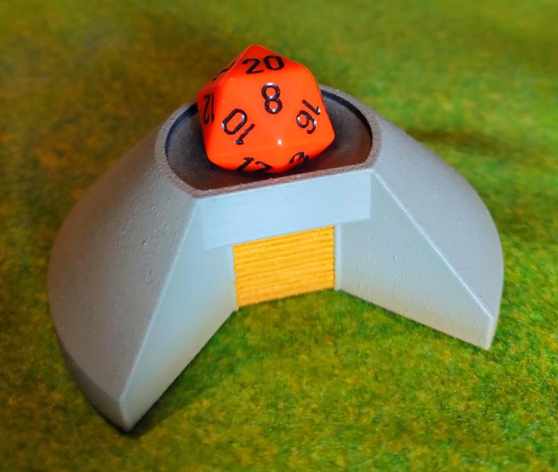 Bunker (6mm scale, for AS350 scenerios)