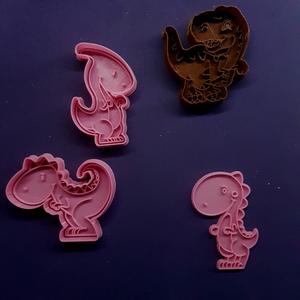set of Dinosaur Cookie Cutters