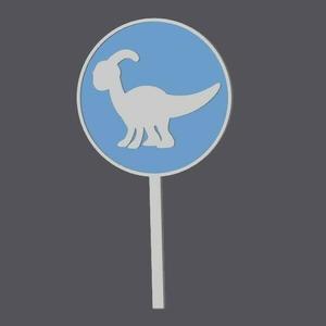 CUPCake Topper - Dinosaur4